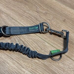 Mighty Paw Gray Waist Running Dog Leash